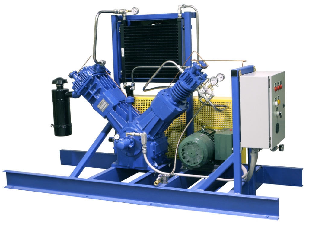 Hydropnuematic Oil Free Air Compressor